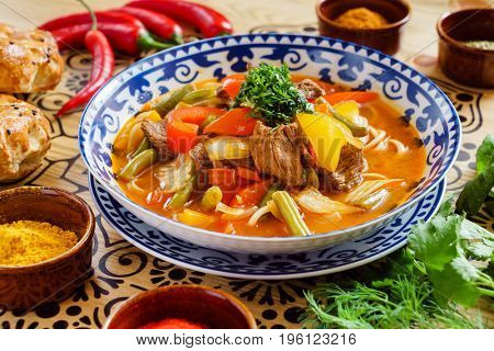 uzbek soup