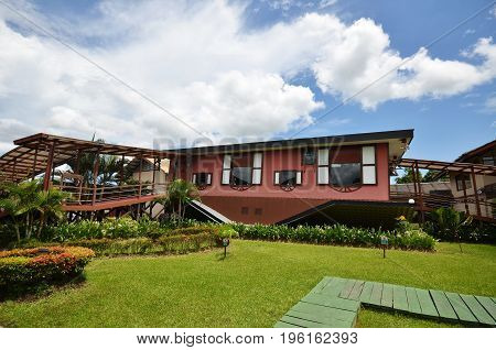Upside Down House At Tamparuli, Sabah