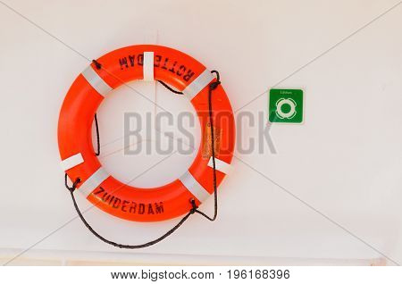 Copenhagen, Denmark-July 15, 2017:Closeup of 