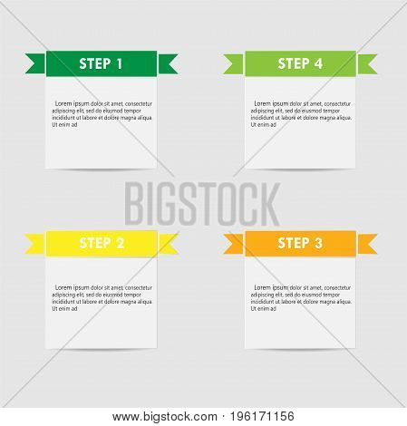 vector template for business project. vector illustration. eps10