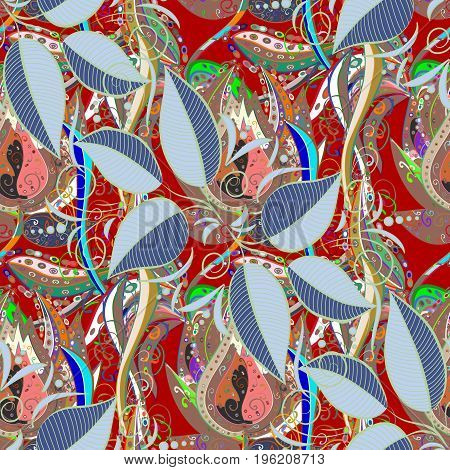 The Elegant The Template For Fashion Prints. Modern Floral Background. Amazing Seamless Floral Patte