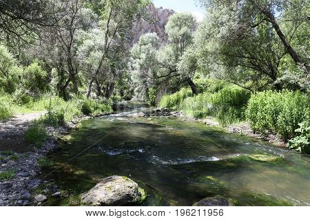 Ihlara Valley In Cappadocia, Turkey