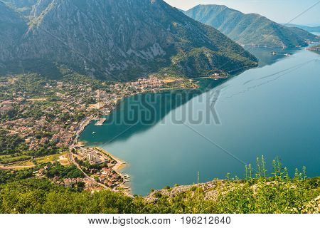 Beautiful Landscape With Risan Town