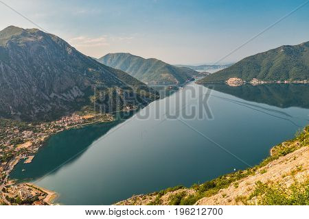 Beautiful Landscape With Risan Town