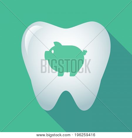 Long Shadow Tooth With A Pig