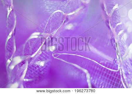 Beautiful fantasy pastel pink background with selective focus.