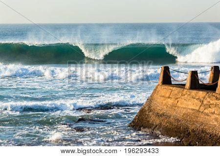 Wave Crashing Tidal Pool