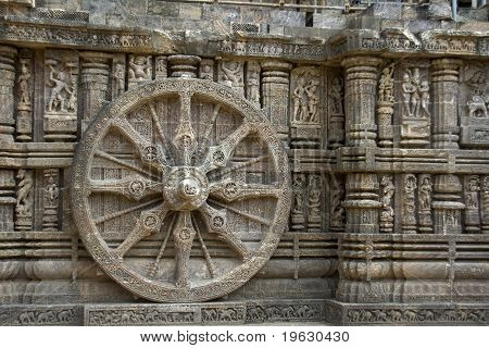 Kamenné kolo, Konark