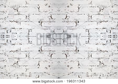Abstract white brick pattern for background , vintage concept