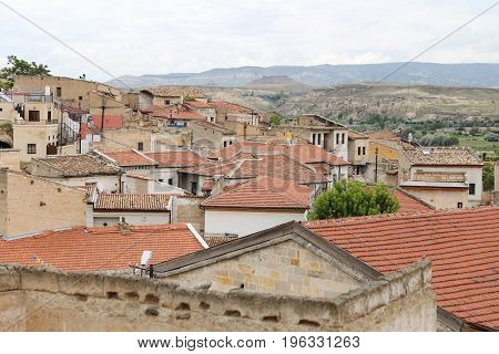 Old Houses In Avanos Town, Turkey