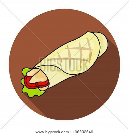 Sandwich vector icon. Design elements for your design..