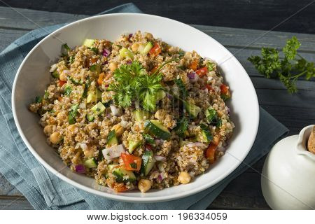 Homemade Bulgar Wheat Salad