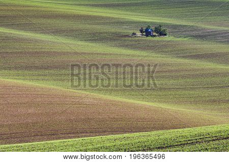 South Moravian Fields, Czech Republic Fields, Moravia Hills