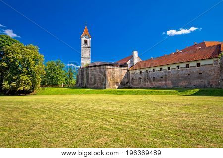 Cakovec Old Town In Green Nature View