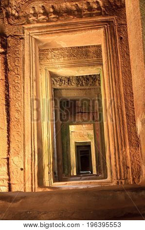 Baphuon temple in Siem Reap, Cambodia. The Baphuon is a temple at Angkor Thom. Built in the mid-11th century.