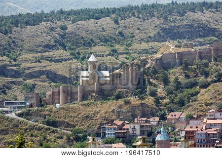 Narikala Fortress In Tbilisi