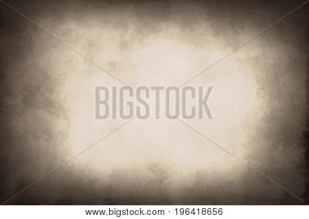 Frame grungy smoky smoke horizontal background for inscription