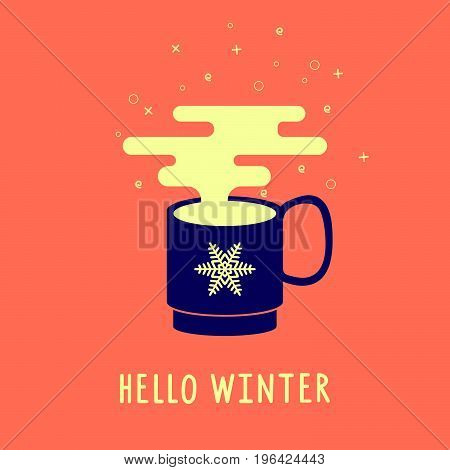 Hello Winter Card