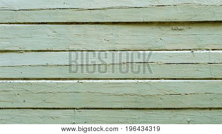 texture of painted boards with exfoliated paint.