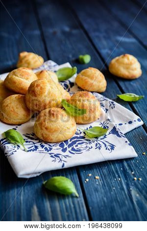 Gougéres - Traditional French Cheese Choux Pastry