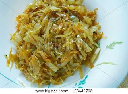 Polish Stewed Sauerkraut