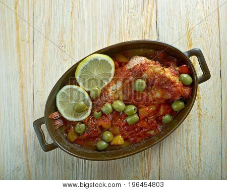 Veracruz-style Red Snapper