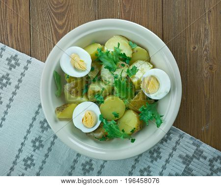Finnish Salad With New Potatoes