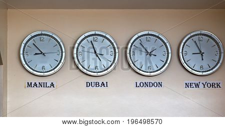 In Philipphines Airport  Worldwide Timezone