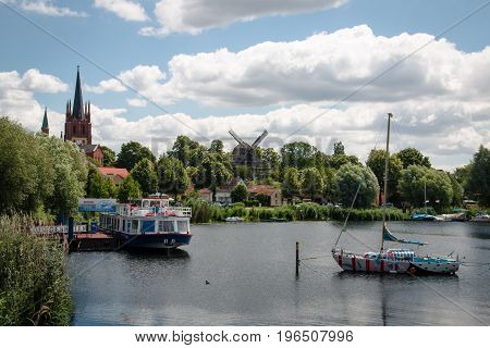 Werder, Germany City On A Small Island