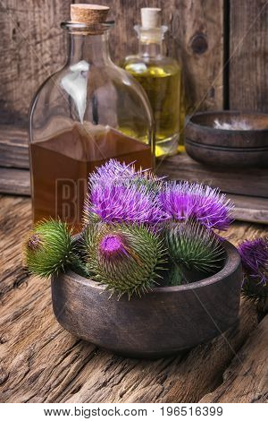 Milk Thistle Flower