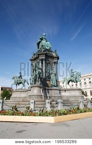 Maria Theresien Platz It Is Named In Honor Of Empress Maria Theresa. Vienna