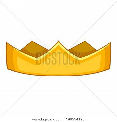 Baron crown icon. Cartoon illustration of baron crown vector icon for web design