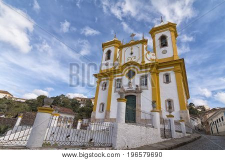 Shrine of Our Lady of the Conception of Antonio Dias in Ouro Preto Minas Gerais Brazil