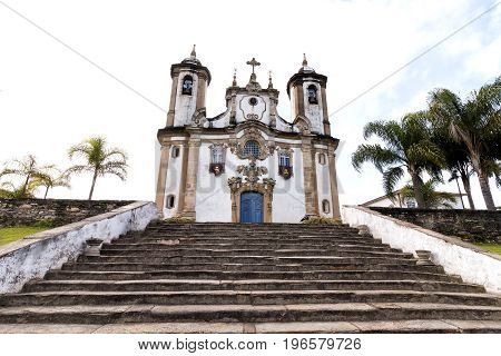 Church of Our Lady of Carmo in Ouro Preto Minas Gerais Brazil