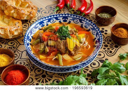 uzbek soup