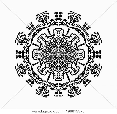 Ethnic decorative elements. Hand drawn background. Islam, Arabic, Indian ottoman motifs