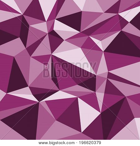 Pink polygon abstract triangle background, stock vector