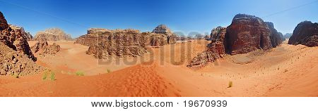 Vadi Ram - Jordan. Panorama