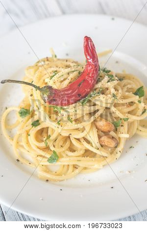 Spaghetti Aglio Olio E Peperoncino