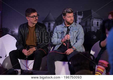 Alt-j Band At A Press Conference