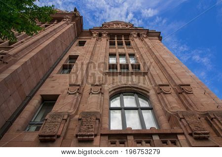 Der Stahlhof, ein historisches Gebäude in Düsseldorf
