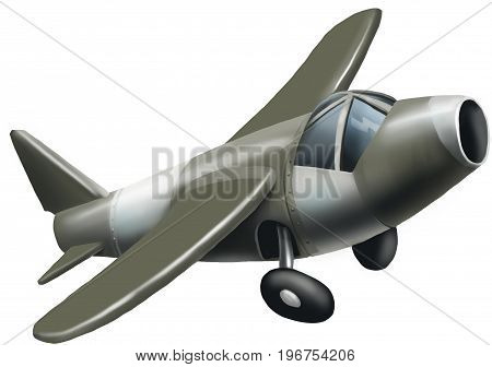 old plane - first jet airplane flying
