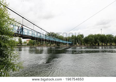 Avanos Bridge over Kizilirmak Avanos Town Nevsehir City Turkey