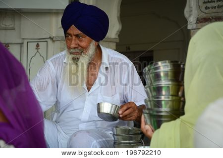 Golden Temple In Amritsar, India