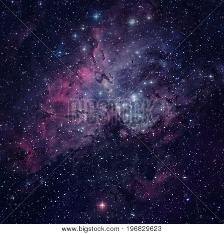 The Eagle Nebula. Elements Of This Image Furnished By Nasa.