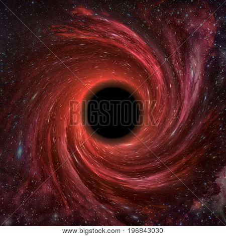 Black Hole In Space.
