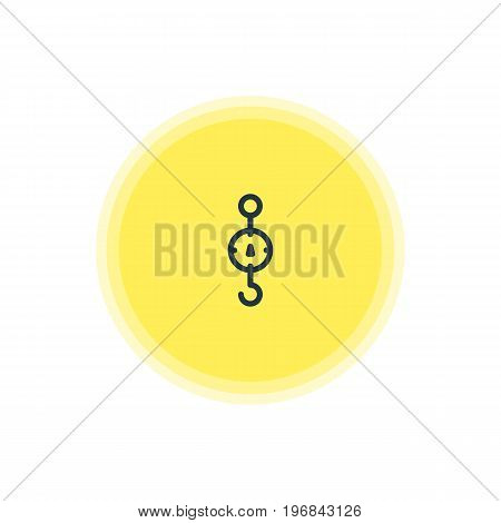 Beautiful Cooking Element Also Can Be Used As Steelyard Element.  Vector Illustration Of Scales Icon.