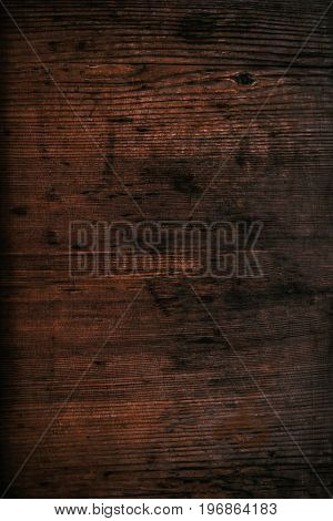 Wooden brown background grunge texture dark color. Textured Wall with scratches weathered wood surface