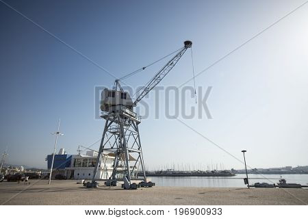 the Museu de Portimao and old Factory of sardines Fish can factory Fabrica de conservas la rose in the city of portimao at the Algarve of Portugal in Europe.