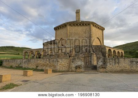 Hermitage Of Santa Maria De Eunate In Navarre